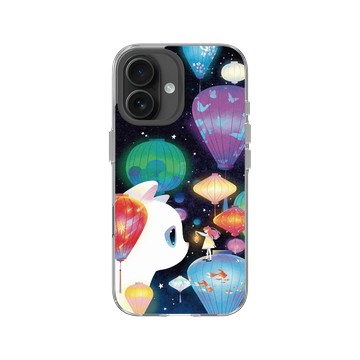 iPhone 16 Clear Case（相機按鈕） 透明 - Little Oil Art 小油画 - 希望的光