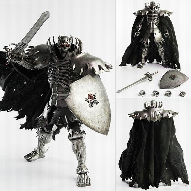 新品即納 Fig Skull Knight 髑髏の騎士 スカルナイト どくろのきし ベルセルク 1 6完成品 フィギュア Threezero スリーゼロ 通販 Lineポイント最大0 5 Get Lineショッピング