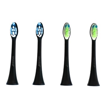 unicare 音波電動牙刷替換刷頭 18*90mm 尊享型刷頭2支+舒適型刷頭2支  uni-101-1  1組