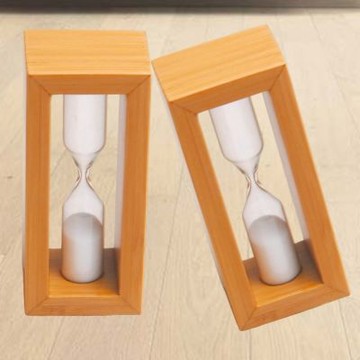 竹沙漏(一分鐘/三分鐘)共10入特價 - 台灣精緻竹製沙漏