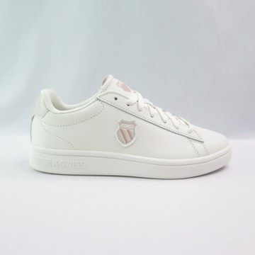K-SWISS 94412154 Court Shield II 女休閒鞋 米白/粉【iSport愛運動】