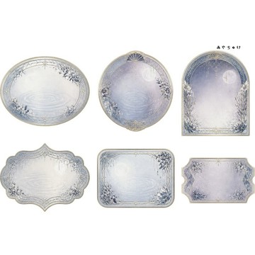 【9 月新品】20-149-0152 裁切紙張 幻想復古浪漫喫茶