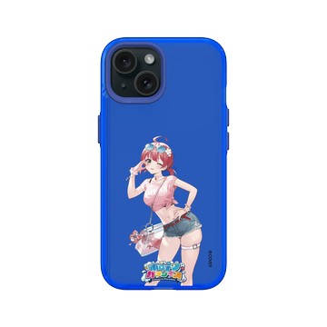 iPhone 15 Clear 激光藍 - 櫻巫女 Sakura Miko - 櫻巫女