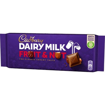 [家速配]Cadbury 牛奶巧克力含葡萄乾和堅果