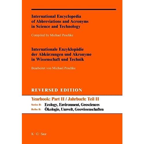 International Encyclopedia of Abbreviations and Acronyms in Science and Tec