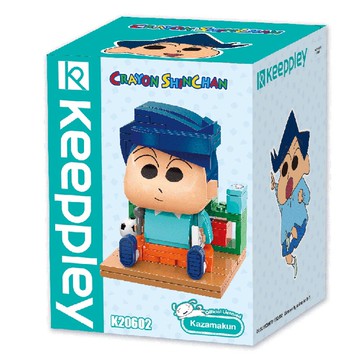 【震撼精品百貨】蠟筆小新_Crayon Shin-chan~Qman啟蒙積木 蠟筆小新公仔 風間*46723