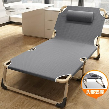 公司貨 免運速發 開立發票 折疊床 簡易床 午休床 折疊床單人家用辦公室單人躺椅戶外鐵架簡易午休床四折行軍床