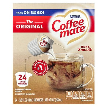 Coffee Mate, 液體咖啡奶精，原味，24 份