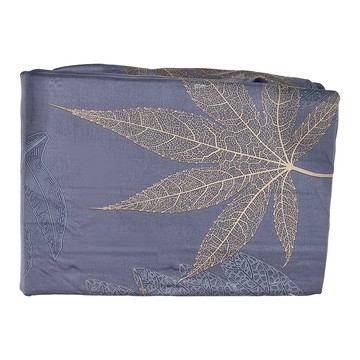 夢之語 60支天絲雙人床包兩用被組  夏包188 x 152cm + 兩用被212 x 182cm + 枕套2個75 x 45cm  蔚嵐沐粟 藍色  被子 + 床罩 + 枕套組