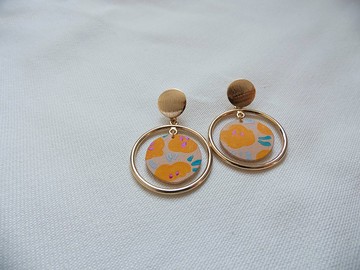 皮革耳環 | 原創彩繪系列 | ETERNITY