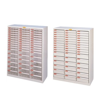 DAHFU 大富 B4 落地型效率櫃 透明/耐衝擊抽屜 W931xD402xH1062mm/個 SY-B4-266B/NB