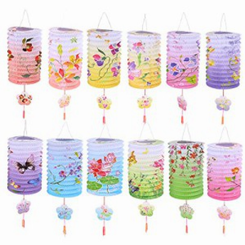 Winomo 提灯 お盆 ちょうちん 盆提灯 初盆飾り 新盆飾り お盆飾り用品 七夕装飾 正月 新年 春祭り 花デザイン 12個セット 通販 Lineポイント最大1 0 Get Lineショッピング