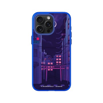 iPhone 15 Pro Max Clear 激光藍 - Denise Rashidi (Surudenise) - Tokyo Night 夜晚東京