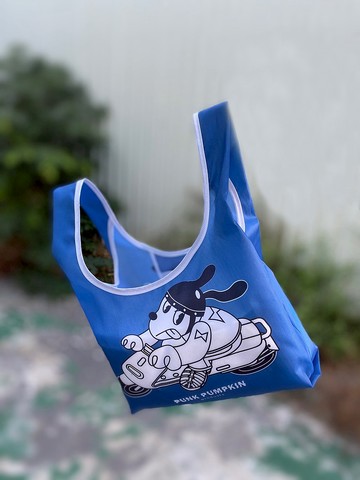 BLR 環保 購物袋 飆風藍 Punk Pumpkin