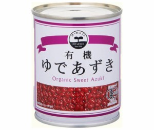 遠藤製餡 有機 ゆであずき 250g缶×24(6×4)個入×(2ケース)｜ 送料無料