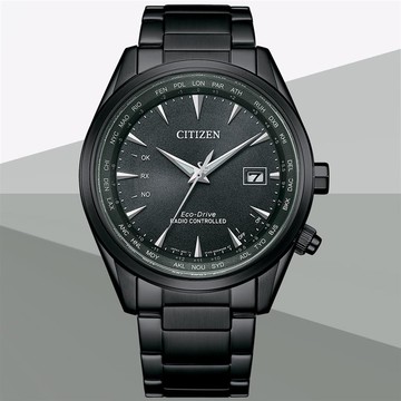 CITIZEN星辰 GENTS系列 電波對時 萬年曆 光動能腕錶／43mm／CB0275-83E_廠商直送
