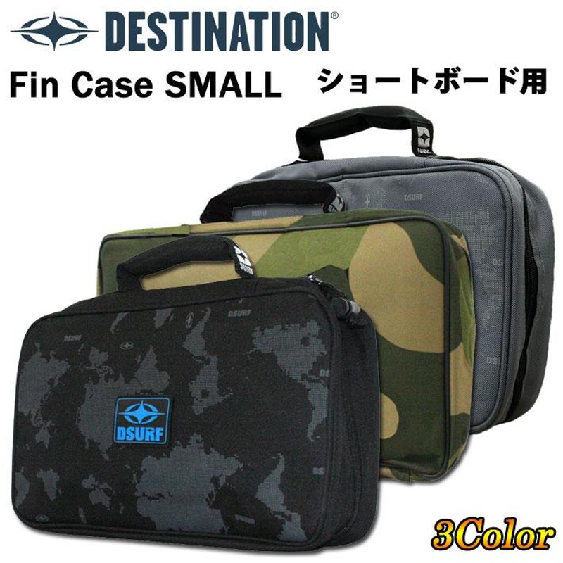 Destination ディスティネーション Fin Case Small WORLD MAP フィン