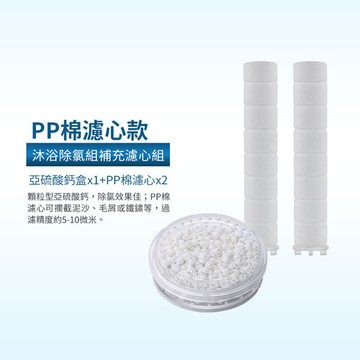 SHCJ 生活采家｜沐浴除氯組補充濾心組