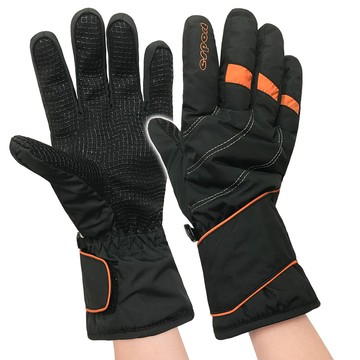 中性防水保暖手套『橘』7346 防風手套.保暖手套.防滑手套.刷毛手套.機車手套