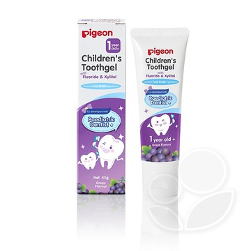 PIGEON 貝親 兒童含氟牙膏(葡萄)【佳兒園婦幼館】