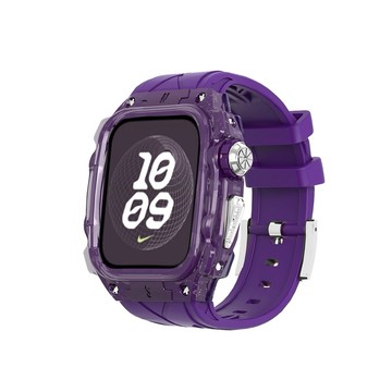 【ibits】Apple Watch Series 10 理查德 RM TPU矽膠改裝套件 蘋果錶帶 46mm