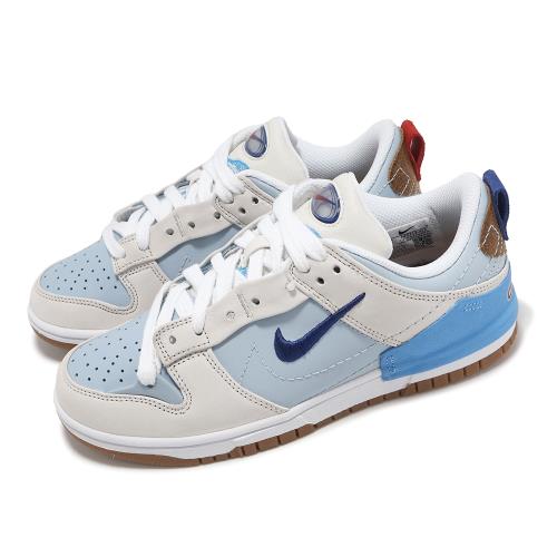 Nike 休閒鞋 Wmns Dunk Low Disrupt 2 女鞋 藍 白 Since 1972 拼接 HF5713-411