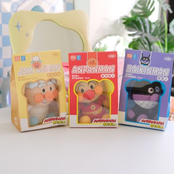 《麵包超人》アンパンマン｜麵包店紙袋包裝 坐坐系列玩偶吊飾