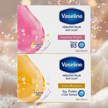 Vaseline 凡士林 潤膚皂 (75g) 沐浴皂 美肌皂 保濕皂 清潔皂 香皂 【好物底家】 DS030856 !