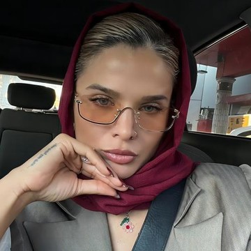 新款個性時尚金屬半框方形太陽眼鏡 ins歐美潮流戶外街拍防曬墨鏡