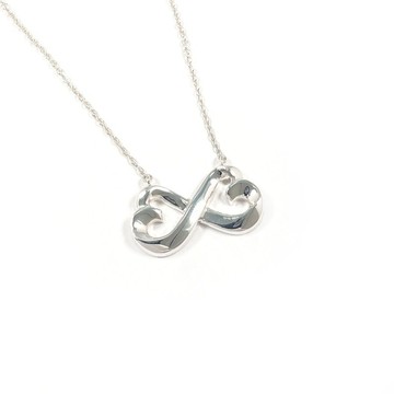 【日本直郵．二手美品】蒂芙尼 TIFFANY&Co. 項鍊 雙愛心 帕洛瑪．畢卡索 銀 925 飾品 珠寶