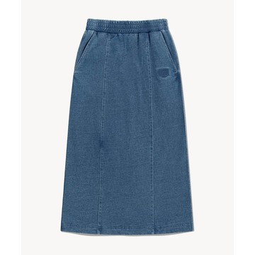 【MARITHE FRANCOIS GIRBAUD】官方旗艦 女版經典LOGO刺繡長裙 三色