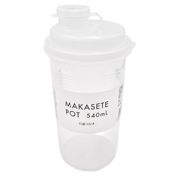 NAKAYA 塑膠水壺 166 x 85mm 540ml  透明色  1個