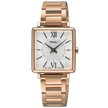 SEIKO 精工 CS系列 優雅方形腕錶 女錶 4N30-00N0K/SWR112P1