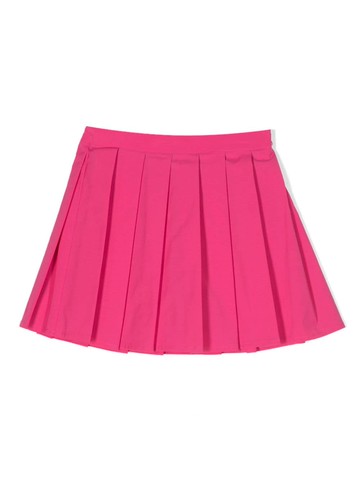 Il Gufo - pleated flared mini skirt - kids - Polyester - 6 - Pink