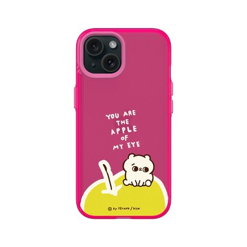 iPhone 15 Clear 粉漾桃 - 爽爽貓 Song Song Meow by SECOND - 你是我的寶