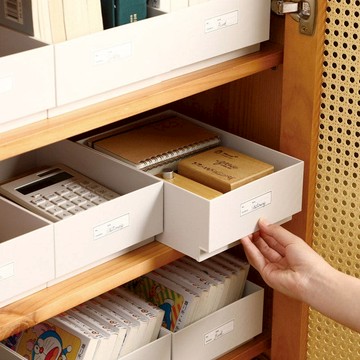 抽屜抽拉式分類置物收納盒-3入 單一規格