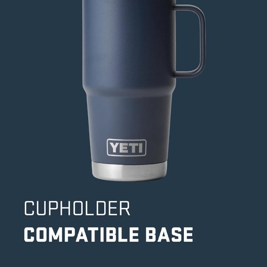 YETI Rambler oz Travel Mug, Stainless Steel, Vacuum Insulated