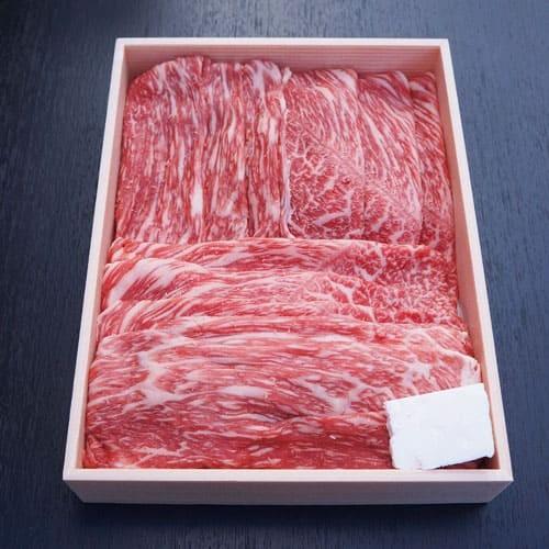 すき焼き　和牛　A5ランク　年末グルメ　近江牛モモバラすき焼き肉　A5・A4ランク600ｇ（化粧箱入）