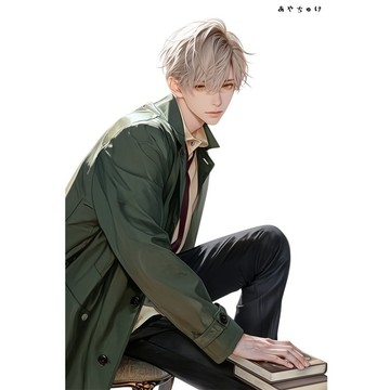【9 月新款】07-148-0080 人物貼紙 幻想復古浪漫喫茶