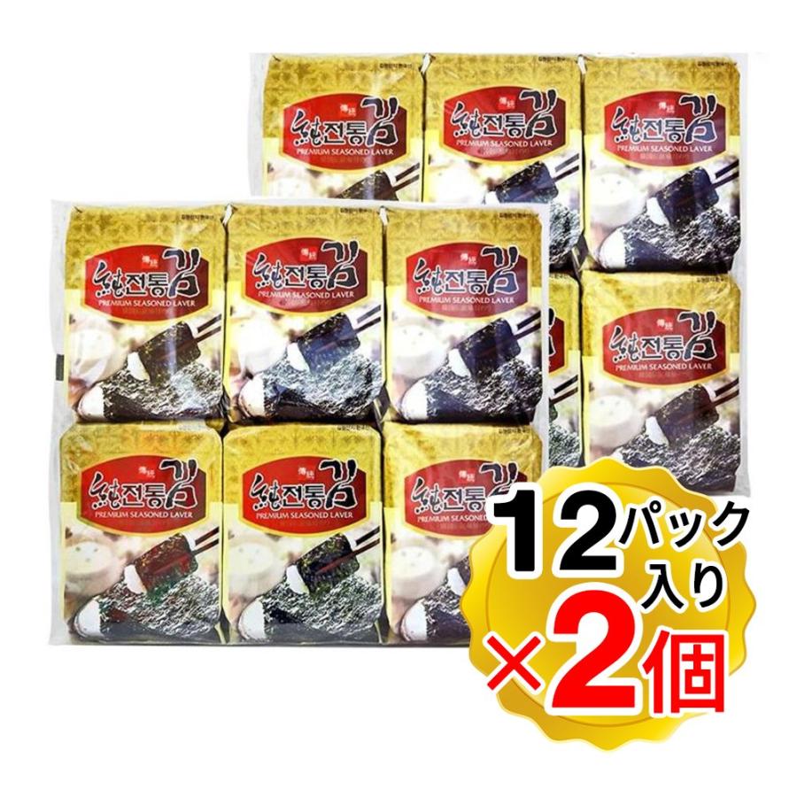 ソチョン 伝統韓国のり 2個 8切8枚12袋入