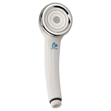 Elephant Waters 沐象 負離子沐浴把手 不鏽鋼噴板 孔徑: 0.3mm 內外圈水柱按摩  白色  1個