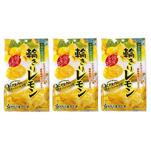 南信州菓子工房 国産ドライフルーツ (輪切りレモン（大袋）60g) ×3袋セット