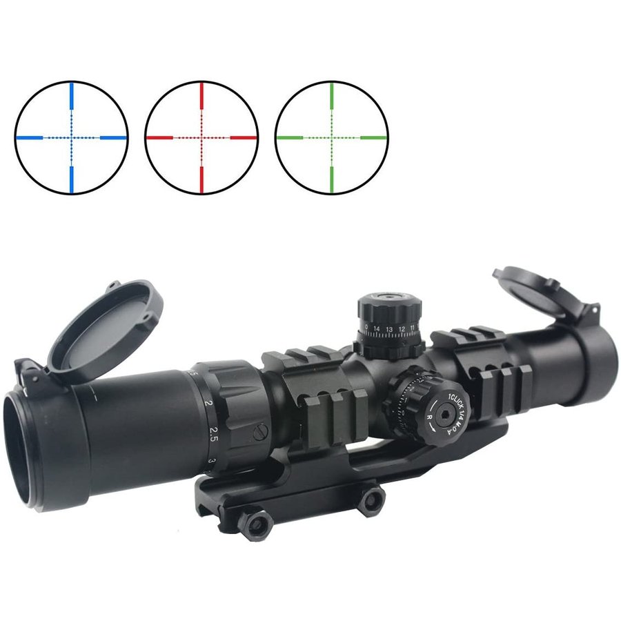 4-12x50トリプルレール ライフルスコープ＋ドットサイト＋高輝度LEDライト 4-12x50トリプルレール ライフルスコープ＋ドットサイト＋高輝度