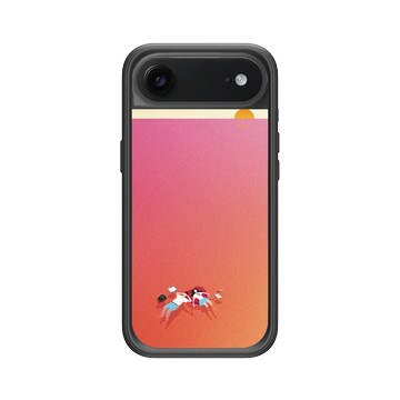 iPhone Air Mod NX -邊框背蓋組合 (相機按鈕) 黑 - Ocean Collection: Let's Sea 海洋系列：一路向海 - 自游自在