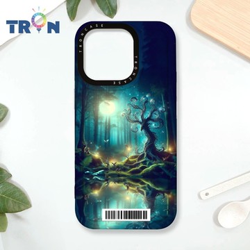 TRON IPHONE 16 PRO 奇幻森林系列 防摔 MAGSAFE 磁吸 太空載具殼 透白 手機殼