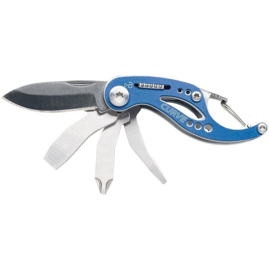 GERBER ガーバー Curve Multi Tool in 多機能 マルチツール ガーバー カーブ (Blue) [並行輸入品]