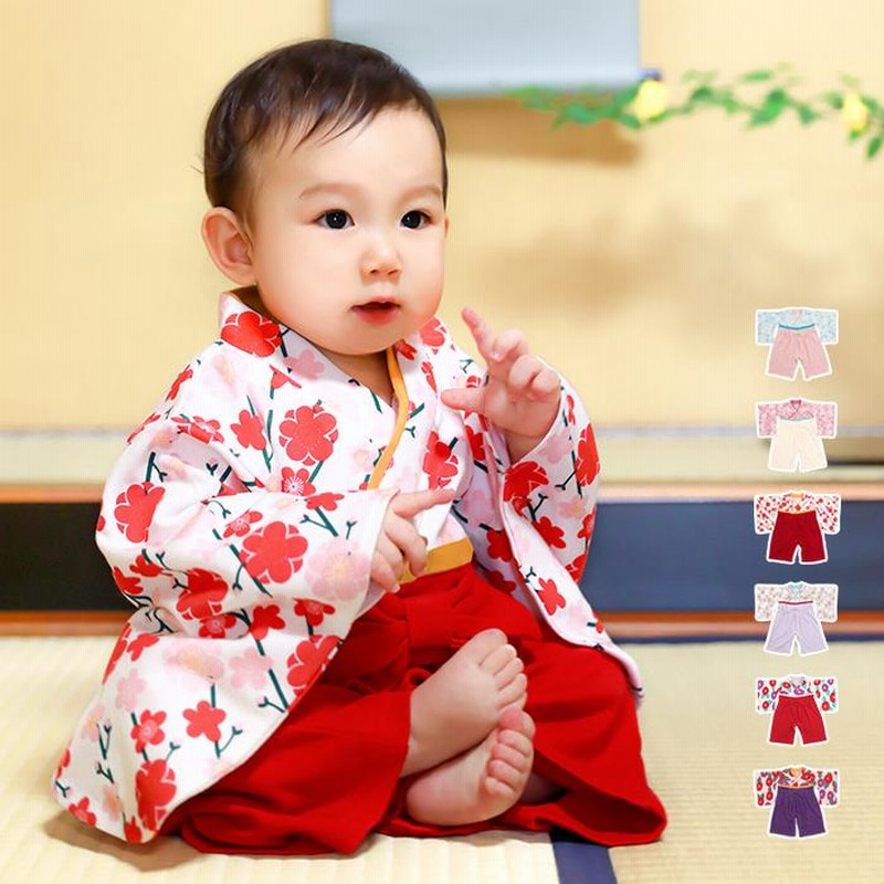 handmade baby HAKAMA 80-90cm