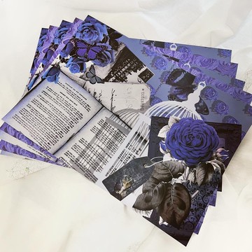 Gothic Rose_Blue