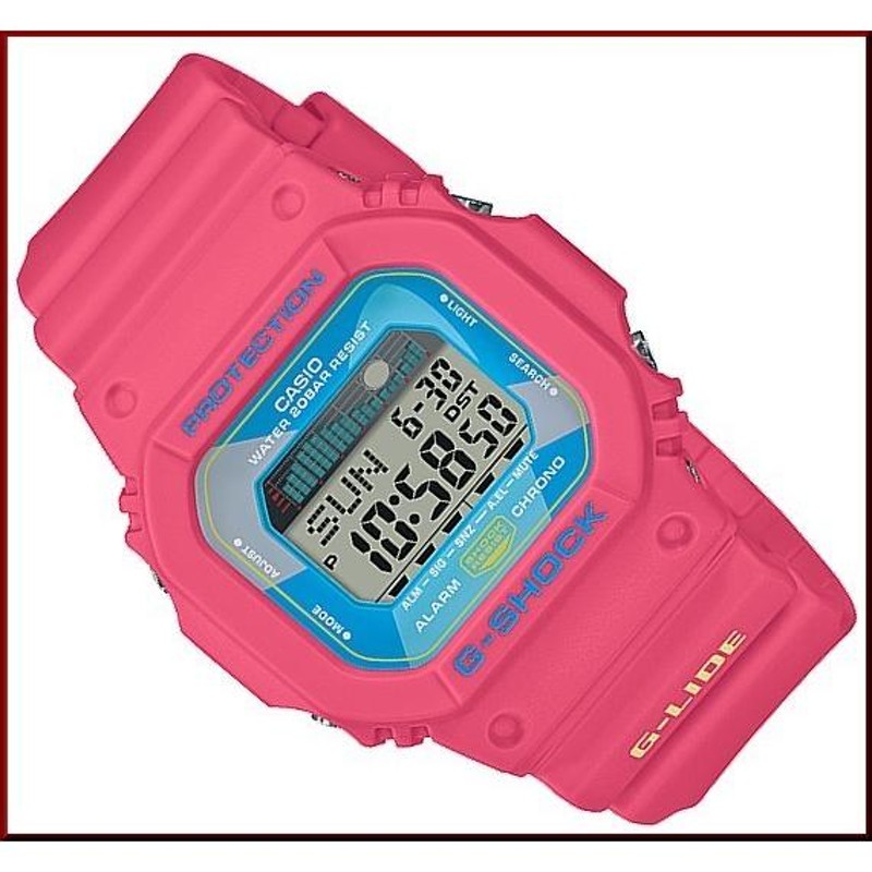 CASIO G-SHOCK カシオ Gショック G-LIDE 腕時計 ピンク 国内正規品 GLX