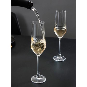 BOHEMIA捷克進口水晶玻璃北歐香檳高腳杯ins創意個性家用高檔酒杯